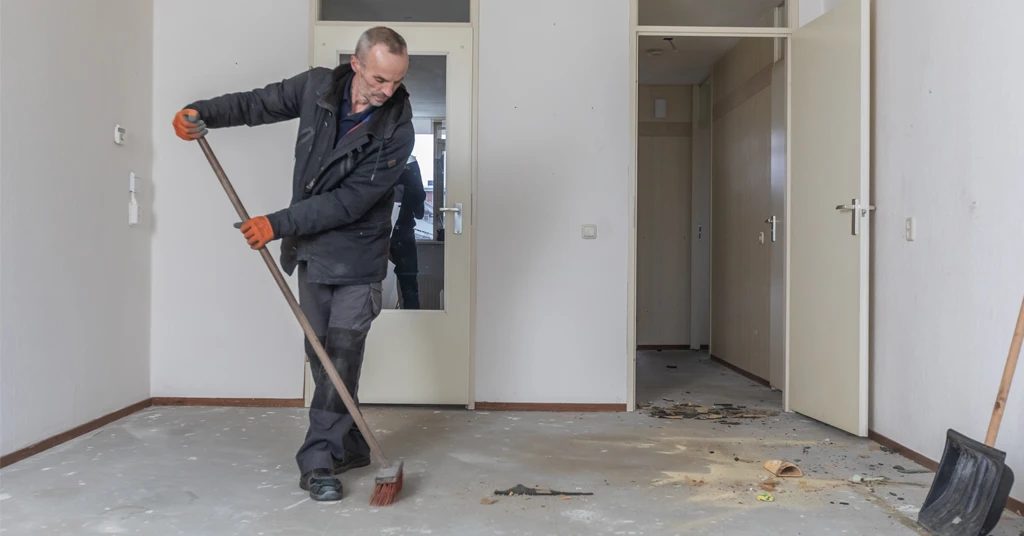 Woningontruiming door rijnlandontruiming